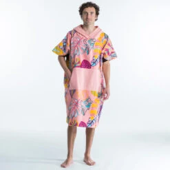 PONCHO SURF 500 ADULTE Print Cala -Magasin De Matériel De Surf poncho surf 500 adulte print cala 6