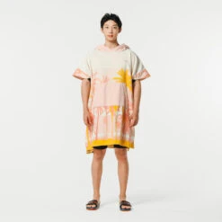PONCHO SURF 500 ADULTE Print Sunny -Magasin De Matériel De Surf poncho surf 500 adulte print sunny 6