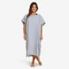 Poncho Surf Adulte - 100 Gris Chiné -Magasin De Matériel De Surf poncho surf adulte 100 gris chine