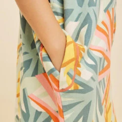 Poncho Surf Enfant 135 à 160 Cm - 550 Jungle -Magasin De Matériel De Surf poncho surf enfant 135 a 160 cm 550 jungle 3