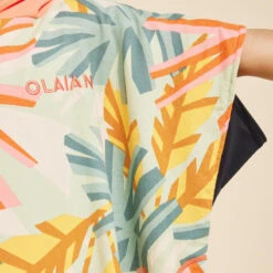 Poncho Surf Enfant 135 à 160 Cm - 550 Jungle -Magasin De Matériel De Surf poncho surf enfant 135 a 160 cm 550 jungle 5