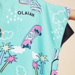 Poncho Surf Enfant 135 à 160 Cm - 550 Skatepark 17 Poncho Surf Enfant 135 à 160 Cm - 550 Skatepark -Magasin De Matériel De Surf poncho surf enfant 135 a 160 cm 550 skatepark 5