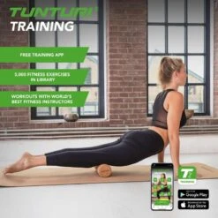 Tunturi - Rouleau En Mousse - Rouleau De Massage - 30cm -Magasin De Matériel De Surf rouleau en mousse rouleau de massage 30cm 2