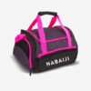 Sac De Natation 500 30L Rose Noir -Magasin De Matériel De Surf sac de natation 500 30l rose noir