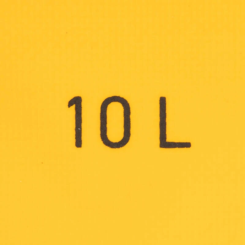 SAC POLOCHON ÉTANCHE 10L JAUNE 7 SAC POLOCHON ÉTANCHE 10L JAUNE – Image 5