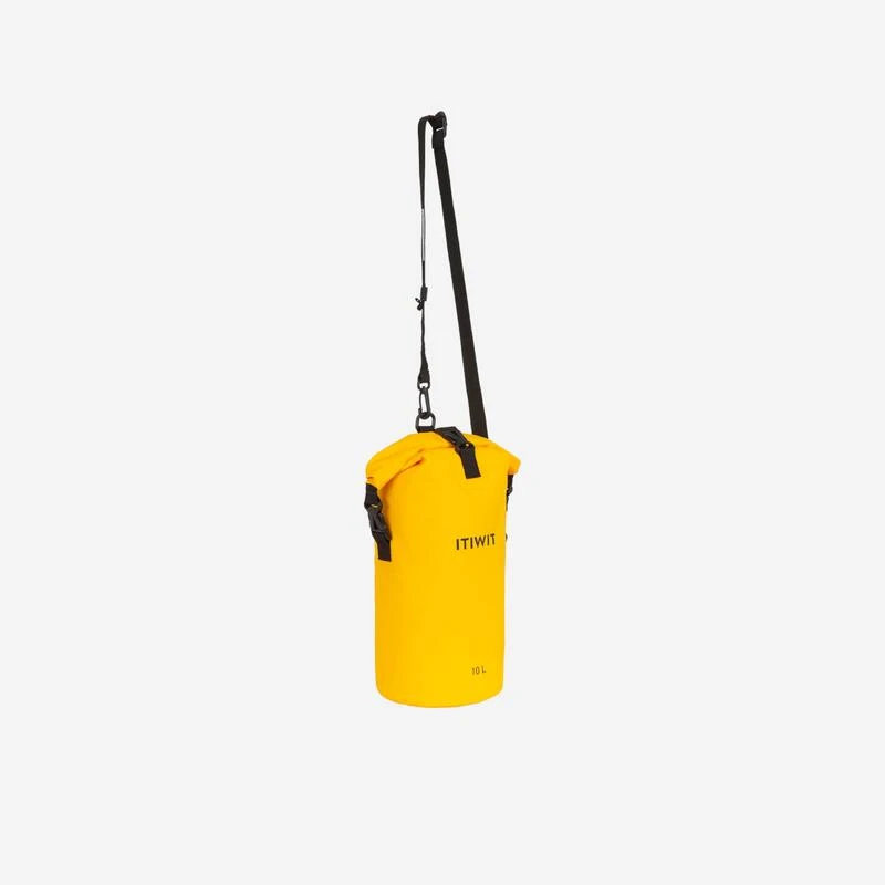 SAC POLOCHON ÉTANCHE 10L JAUNE 3 SAC POLOCHON ÉTANCHE 10L JAUNE