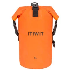 SAC POLOCHON ÉTANCHE 5L ORANGE -Magasin De Matériel De Surf sac polochon etanche 5l orange 2