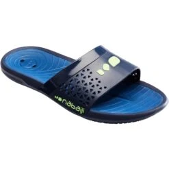 Sandale Claquette Piscine Homme SLAP 500 PLUS Bleu -Magasin De Matériel De Surf sandale claquette piscine homme slap 500 plus bleu 5