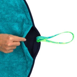 Serviette De Bain Pieds Bi Face En Microfibre Douce Bleu Diamètre 60 Cm -Magasin De Matériel De Surf serviette de bain pieds bi face en microfibre douce bleu diametre 60 cm 3