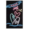 SERVIETTE L PRINT Neon 145x85 Cm -Magasin De Matériel De Surf serviette l print neon 145x85 cm
