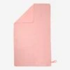 Serviette Microfibre Rose Ultra Légère Taille XL 110 X 175 Cm -Magasin De Matériel De Surf serviette microfibre rose ultra legere taille xl 110 x 175 cm