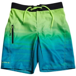 Short De Bain 500 Vert -Magasin De Matériel De Surf short de bain 500 vert 5