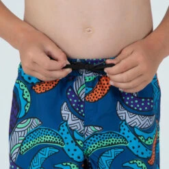 Short De Bain Garçon - 100 Banana Bleu -Magasin De Matériel De Surf short de bain garcon 100 banana bleu 2