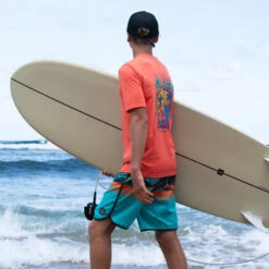 Short De Bain Garçon - 500 Memphis Vert -Magasin De Matériel De Surf short de bain garcon 500 memphis vert 2