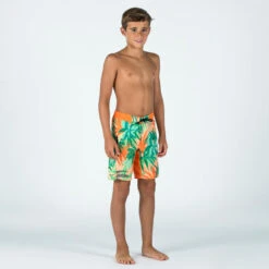 Short De Bain Garçon - 550 Canopy Orange -Magasin De Matériel De Surf short de bain garcon 550 canopy orange 4