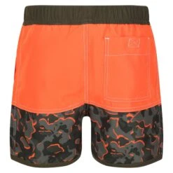 Regatta Short De Bain SERGIO Enfant (Orange Vif / Vert Kaki Sombre) -Magasin De Matériel De Surf short de bain sergio enfant orange vif vert kaki sombre 2