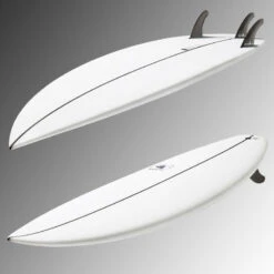 SHORTBOARD 900 5'5" 24 L . Livrée Avec 3 Ailerons FCS2 -Magasin De Matériel De Surf shortboard 900 55 24 l livree avec 3 ailerons fcs2 6