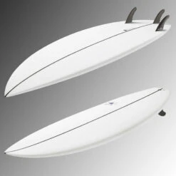SHORTBOARD 900 6'3" 35 L . Livrée Avec 3 Ailerons FCS2 -Magasin De Matériel De Surf shortboard 900 63 35 l livree avec 3 ailerons fcs2 5