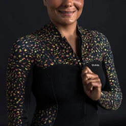 Shorty Culotte Manches Longues Front Zip LEO -Magasin De Matériel De Surf shorty culotte manches longues front zip leo 4