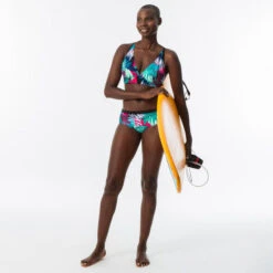 Shorty De Surf Femme VANINA Lovina Bleue Avec Cordon De Serrage -Magasin De Matériel De Surf shorty de surf femme vanina lovina bleue avec cordon de serrage 5