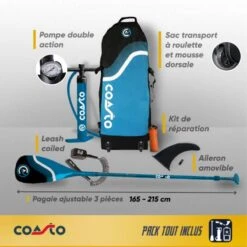 Stand Up Paddle Gonflable All-Round Argo Dropstitch TTS 335x84x15cm 11'x33"x6" 14 Stand Up Paddle Gonflable All-Round Argo Dropstitch TTS 335x84x15cm 11'x33"x6" -Magasin De Matériel De Surf stand up paddle gonflable all round argo dropstitch tts 335x84x15cm 11x33x6 5