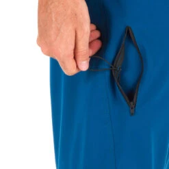 Surf Boardshort Long 500 Uni Blue -Magasin De Matériel De Surf surf boardshort long 500 uni blue 2