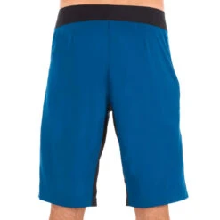 Surf Boardshort Long 500 Uni Blue -Magasin De Matériel De Surf surf boardshort long 500 uni blue 3