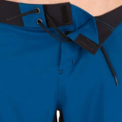 Surf Boardshort Long 500 Uni Blue -Magasin De Matériel De Surf surf boardshort long 500 uni blue 4