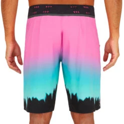 Surf Boardshort Long 900 Grungy Pink. -Magasin De Matériel De Surf surf boardshort long 900 grungy pink 3