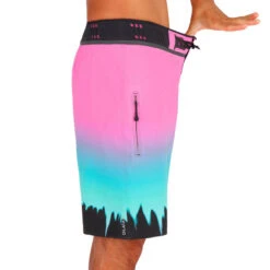 Surf Boardshort Long 900 Grungy Pink. -Magasin De Matériel De Surf surf boardshort long 900 grungy pink 4
