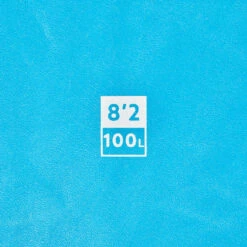 SURF MOUSSE 100 8'2" Livrée Avec Un Leash Et 3 Ailerons. -Magasin De Matériel De Surf surf mousse 100 82 livree avec un leash et 3 ailerons 6