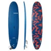 SURF MOUSSE 500 8'6". Livrée Avec 1 Leash Et 3 Ailerons. -Magasin De Matériel De Surf surf mousse 500 86 livree avec 1 leash et 3 ailerons