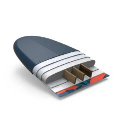 SURF MOUSSE 500 8'6". Livrée Avec 1 Leash Et 3 Ailerons. -Magasin De Matériel De Surf surf mousse 500 86 livree avec 1 leash et 3 ailerons 2