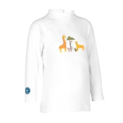 T-shirt Anti UV Bébé Manches Longues Imprimé Savane -Magasin De Matériel De Surf t shirt anti uv bebe manches longues imprime savane 5