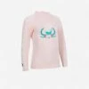 T-shirt Anti UV Bébé Manches Longues Rose -Magasin De Matériel De Surf t shirt anti uv bebe manches longues rose