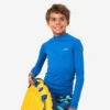Tee Shirt Anti Uv Enfant Manches Longues Bleu -Magasin De Matériel De Surf tee shirt anti uv enfant manches longues bleu