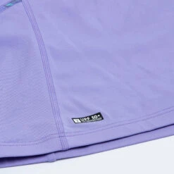 Tee Shirt Anti Uv Manches Longues Fille - 500 Orchid Violet -Magasin De Matériel De Surf tee shirt anti uv manches longues fille 500 orchid violet 4