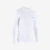 Tee Shirt Anti UV Surf Top 100 Manches Longues Homme Blanc -Magasin De Matériel De Surf tee shirt anti uv surf top 100 manches longues homme blanc