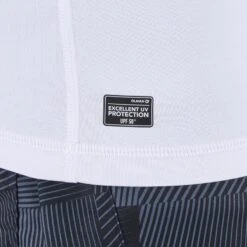 Tee Shirt Anti UV Surf Top 100 Manches Longues Homme Blanc -Magasin De Matériel De Surf tee shirt anti uv surf top 100 manches longues homme blanc 4