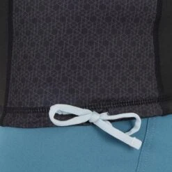 Tee Shirt Anti Uv Surf Top 500 Manches Courtes Homme Noir -Magasin De Matériel De Surf tee shirt anti uv surf top 500 manches courtes homme noir 4