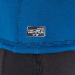 Tee Shirt Polaire Manches Courtes Enfant Bleu -Magasin De Matériel De Surf tee shirt polaire manches courtes enfant bleu 3