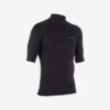 Tee Shirt Surf Top Thermique 900 Polaire Manches Courtes Homme Noir -Magasin De Matériel De Surf tee shirt surf top thermique 900 polaire manches courtes homme noir
