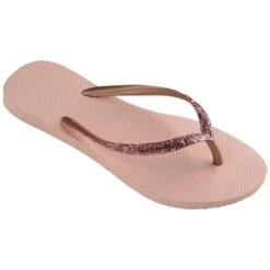 Tong à Enfiler Havaianas Slim Glitter II 4146975 - Femme -Magasin De Matériel De Surf tong a enfiler havaianas slim glitter ii 4146975 femme 3