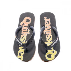 Tongs Noir/Orange Enfant Quiksilver Molokai Fineline -Magasin De Matériel De Surf tongs noirorange enfant quiksilver molokai fineline 2