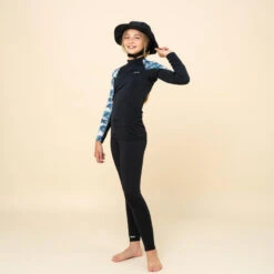 Top Solaire Fille Manche Longue Noir Presana -Magasin De Matériel De Surf top solaire fille manche longue noir presana 5