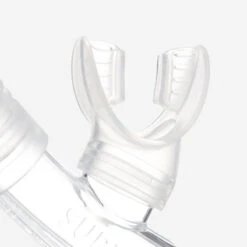 Tuba Plongée Avec Soupape - 100 Kaki -Magasin De Matériel De Surf tuba plongee avec soupape 100 kaki 4