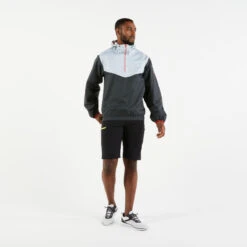 Tribord Vareuse Coupe-vent Voile Adulte Dinghy 100 Gris Foncé/gris Clair -Magasin De Matériel De Surf vareuse coupe vent voile adulte dinghy 100 gris foncegris clair 7