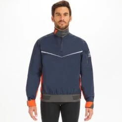 Tribord Vareuse Coupe-vent Voile Homme Dinghy 500 Bleu Foncé/orange -Magasin De Matériel De Surf vareuse coupe vent voile homme dinghy 500 bleu fonceorange 2