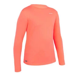 Water Tee Shirt Anti UV Surf Manches Longues Junior Corail -Magasin De Matériel De Surf water tee shirt anti uv surf manches longues junior corail 5